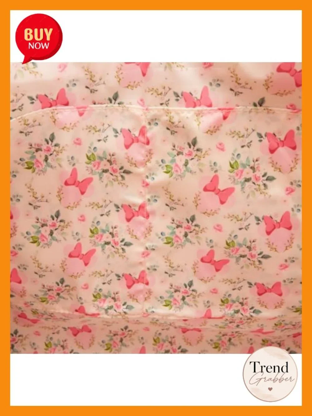 Loungefly Minnie Mouse Floral Convertible Backpack Tote Bag Polyurethane